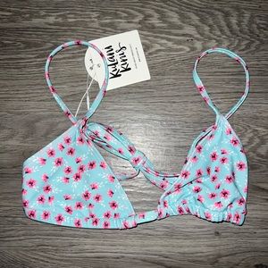 Kulani Kinis Bralette Bikini Top size XS NWT